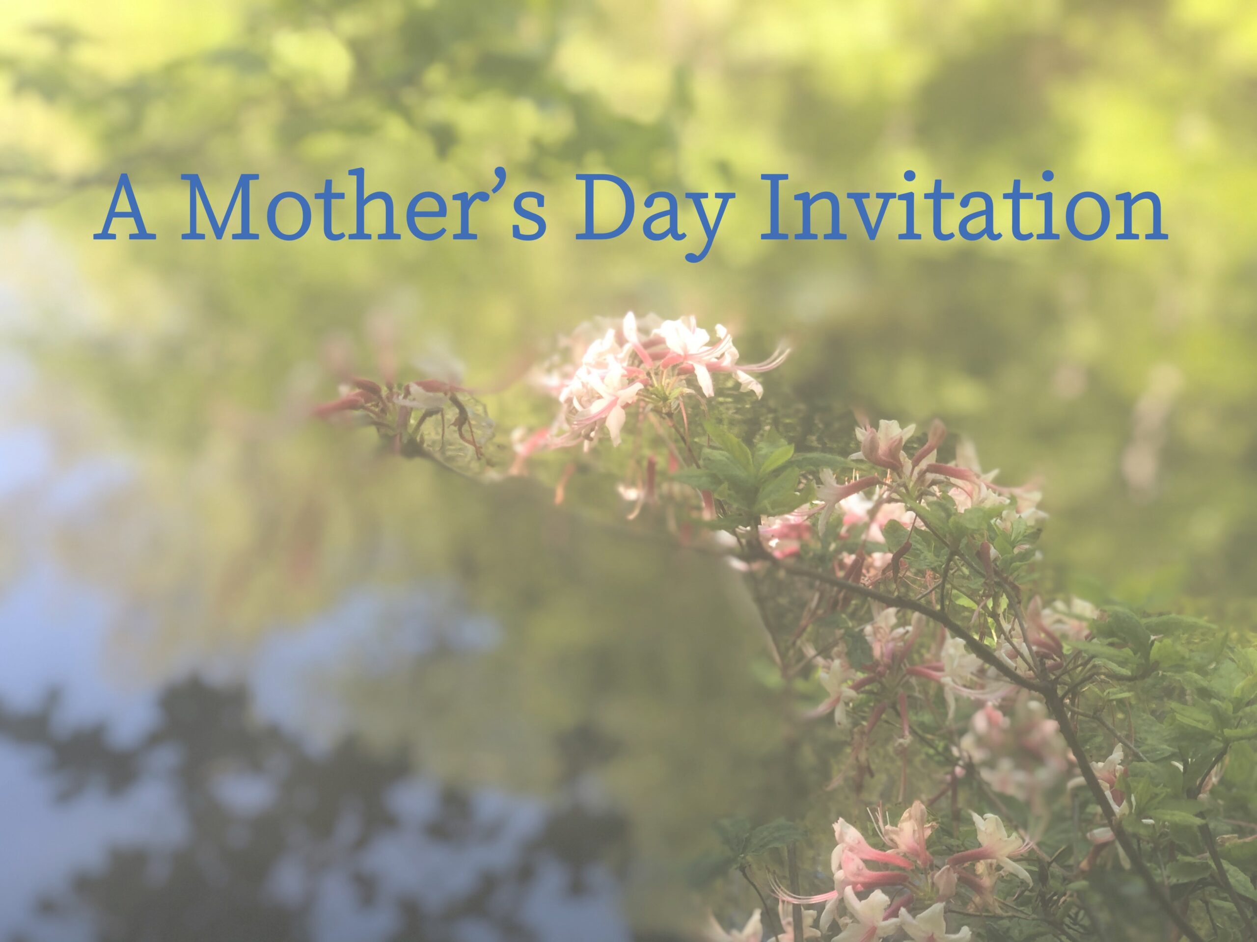 A Mother’s Day Invitation